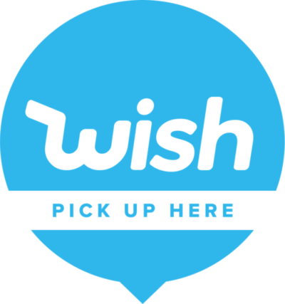 Wish Pick-Up Shop Logo